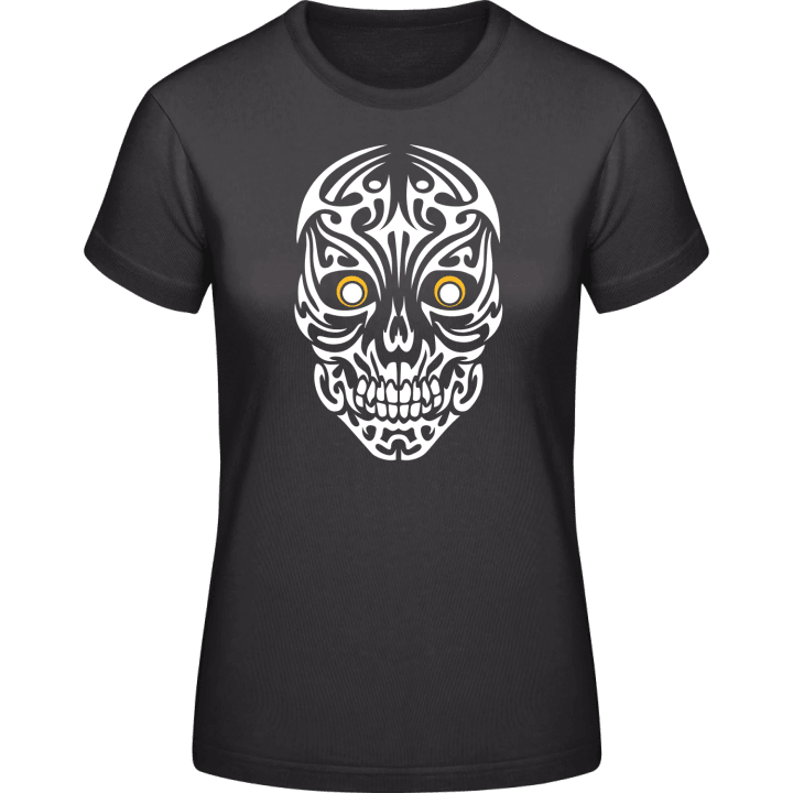 Tribal Skull T-shirt för kvinnor 0 image