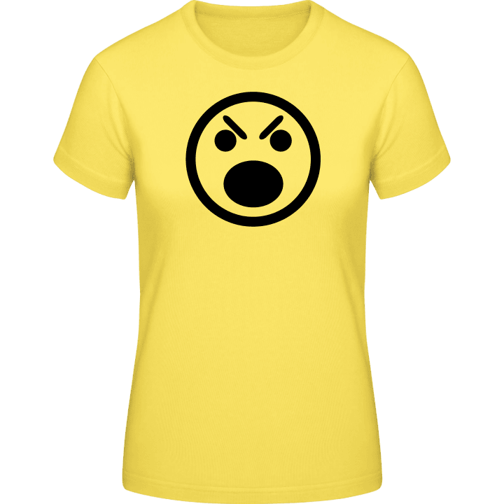 Shirty Smiley T-shirt för kvinnor contain pic