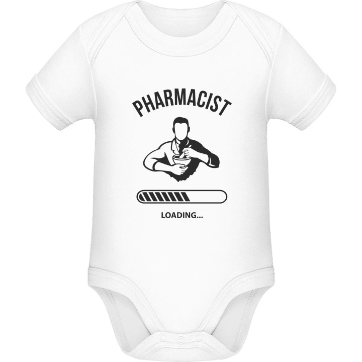 Pharmacist Loading Baby romper kostym contain pic
