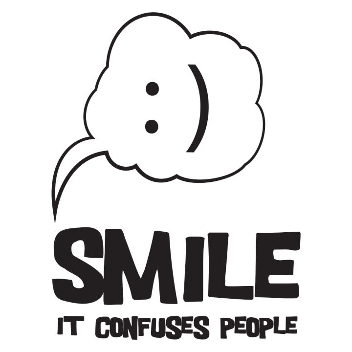 Smile It Confuses People Stofftasche 0 image