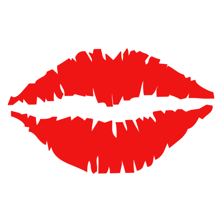 Red Kiss Lips Huvtröja 0 image