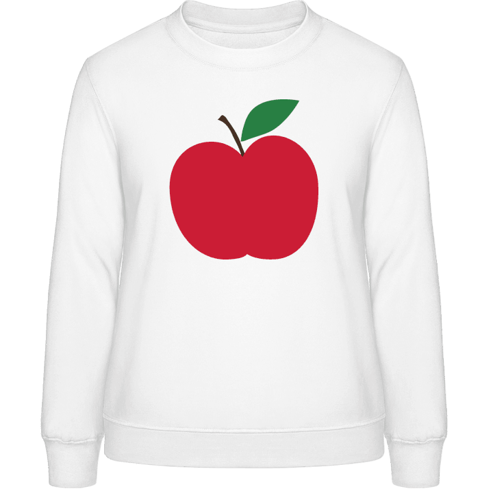 Apple Illustration Sweatshirt för kvinnor contain pic