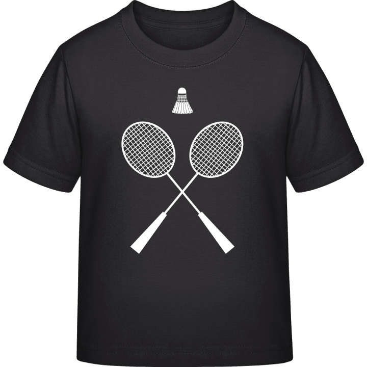 Badminton Equipment T-skjorte for barn contain pic