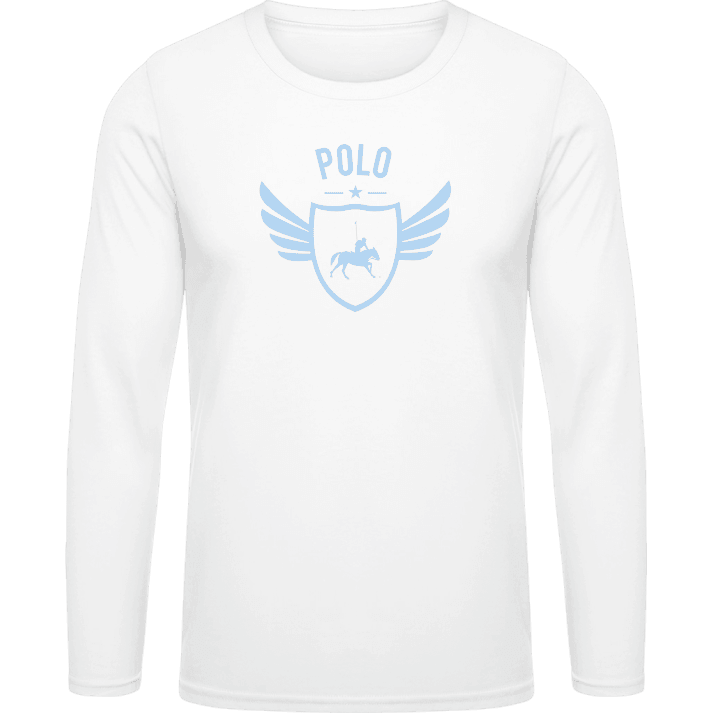 Polo Winged Shirt met lange mouwen contain pic