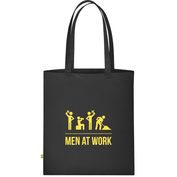 Men At Work Stoffen tas contain pic