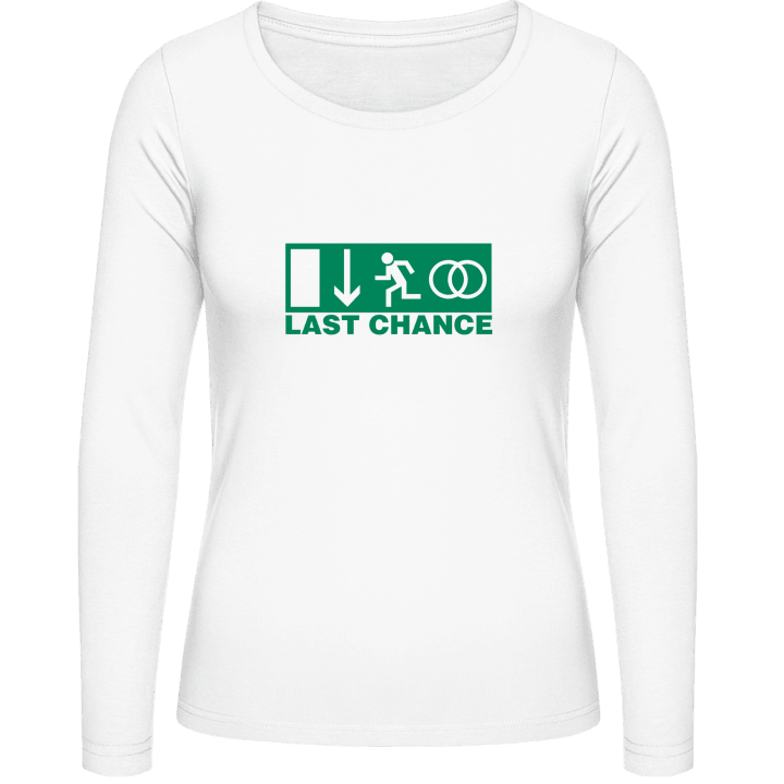 Last Chance Frauen Langarmshirt contain pic