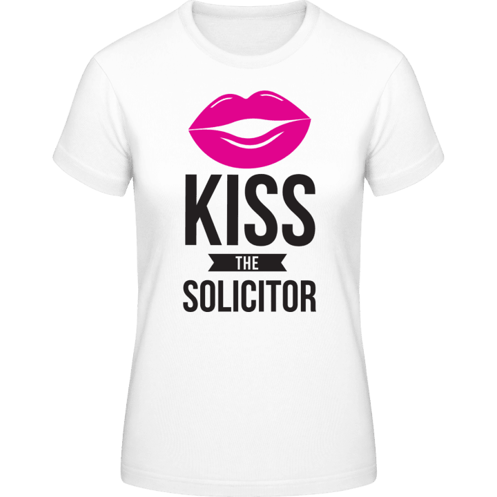 Kiss The Solicitor Women T-Shirt contain pic