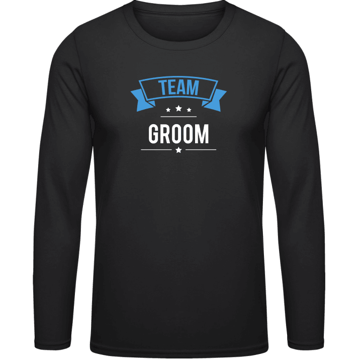 Team Groom Classic Langarmshirt contain pic