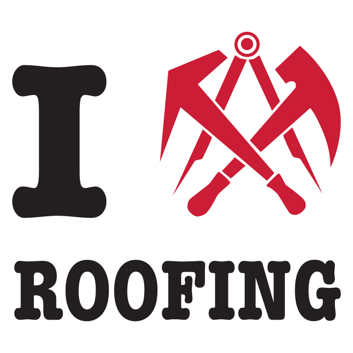 I Love Roofing Felpa con cappuccio da donna 0 image