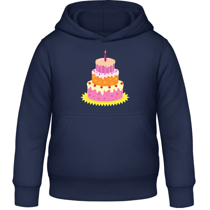 Birthday Cake With Light Kids Hoodie contain pic
