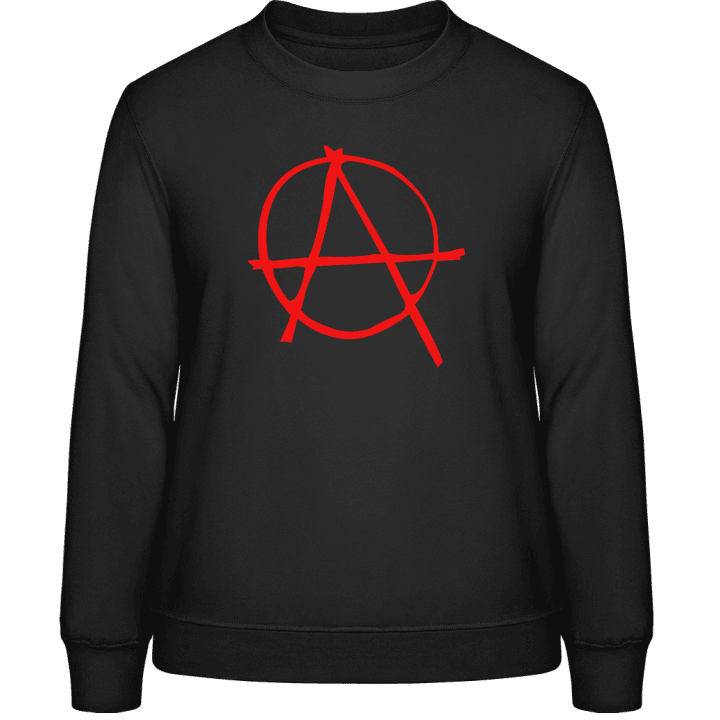 Anarchy Sign Frauen Sweatshirt contain pic