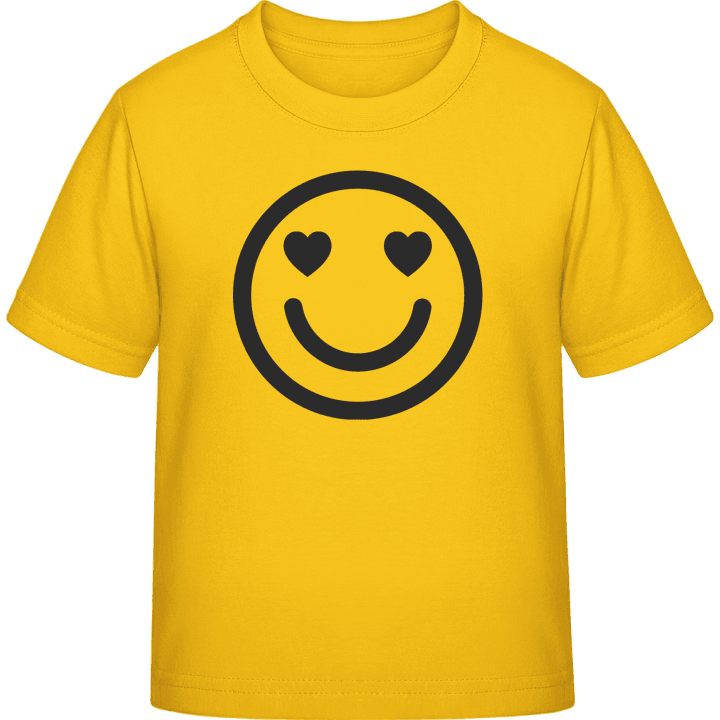 Smiley in Love Kids T-shirt contain pic