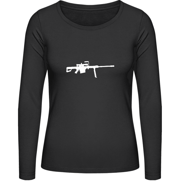 Machine Gun Weaponry Women long Sleeve Shirt contain pic