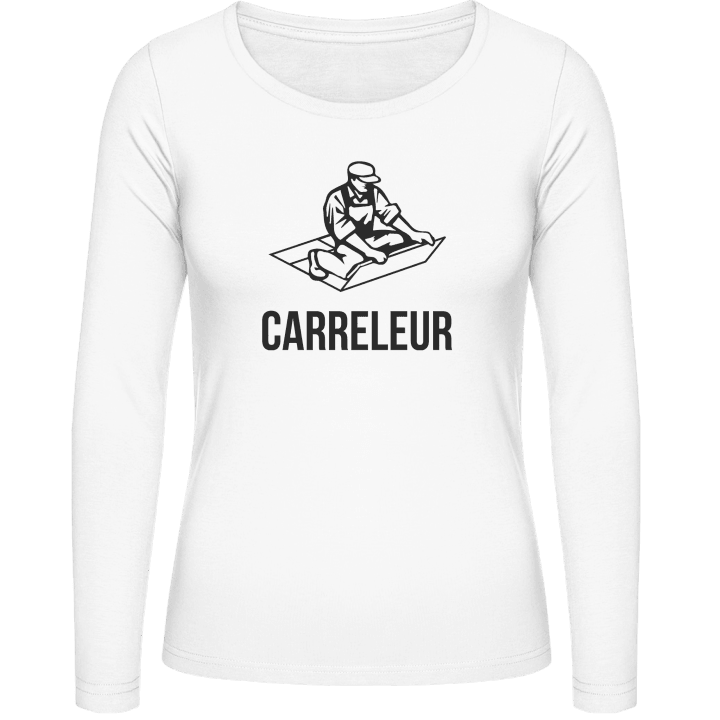 Carreleur Frauen Langarmshirt contain pic
