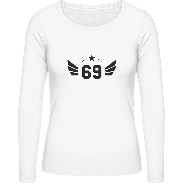 69 Sixty Nine Years Langærmet skjorte til kvinder 0 image