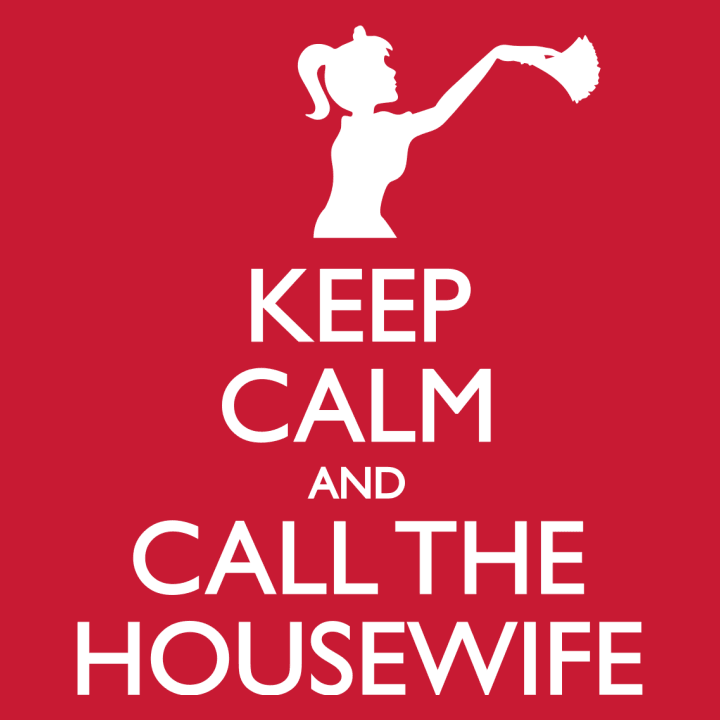 Keep Calm And Call The Housewife Langærmet skjorte til kvinder 0 image