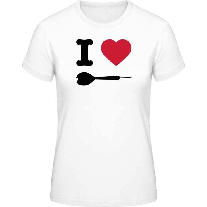 I Heart Darts Frauen T-Shirt 0 image