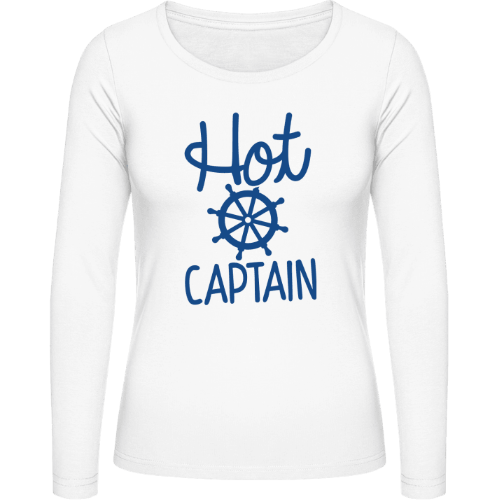 Hot Captain Vrouwen Lange Mouw Shirt contain pic