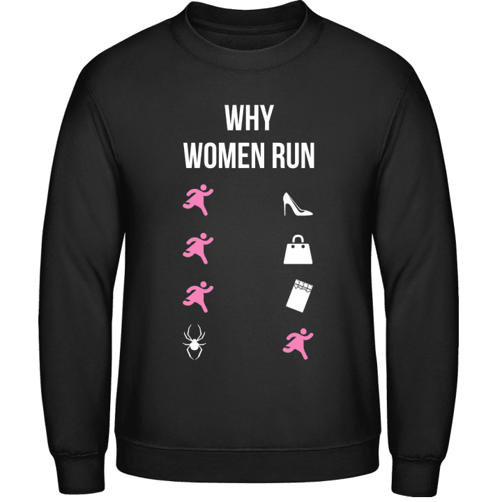 Why Women Run Sweatshirt 0 image