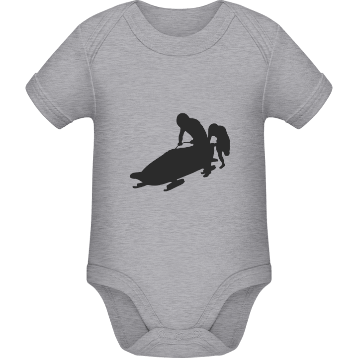 Bobsledding Baby romper kostym contain pic