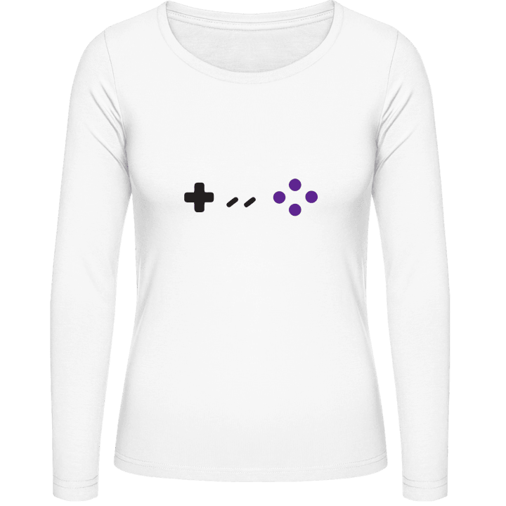 Console Game Controller T-shirt à manches longues pour femmes 0 image