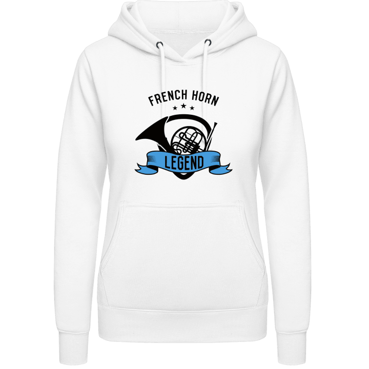 French Horn Legend Hoodie för kvinnor contain pic