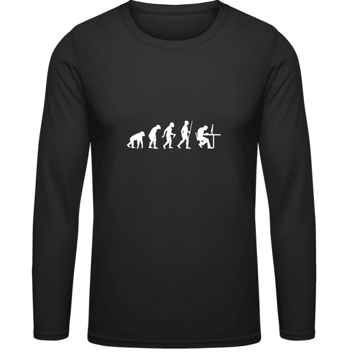 Geek Evolution Humor Shirt met lange mouwen 0 image