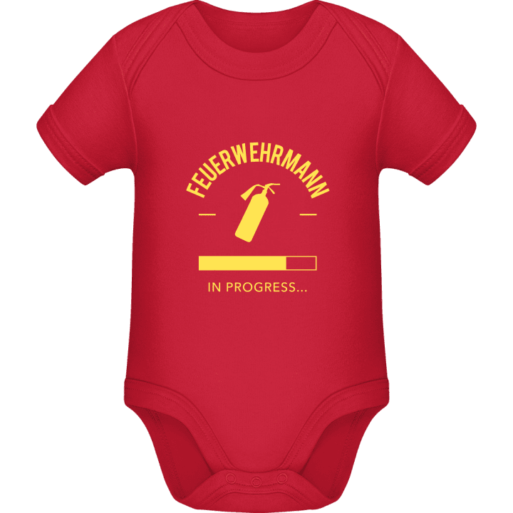 Feuerwehrmann Berufswunsch Baby romper kostym contain pic