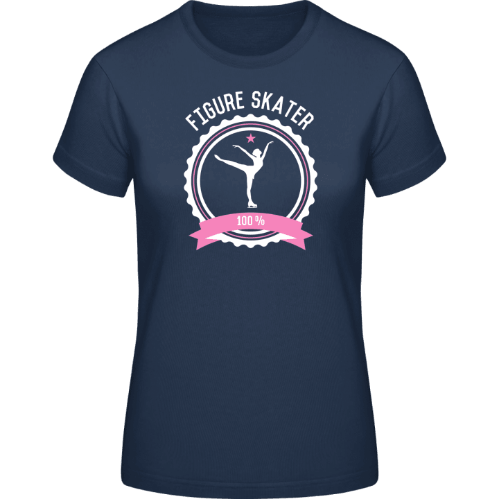 Figure Skater 100 Percent T-shirt til kvinder 0 image