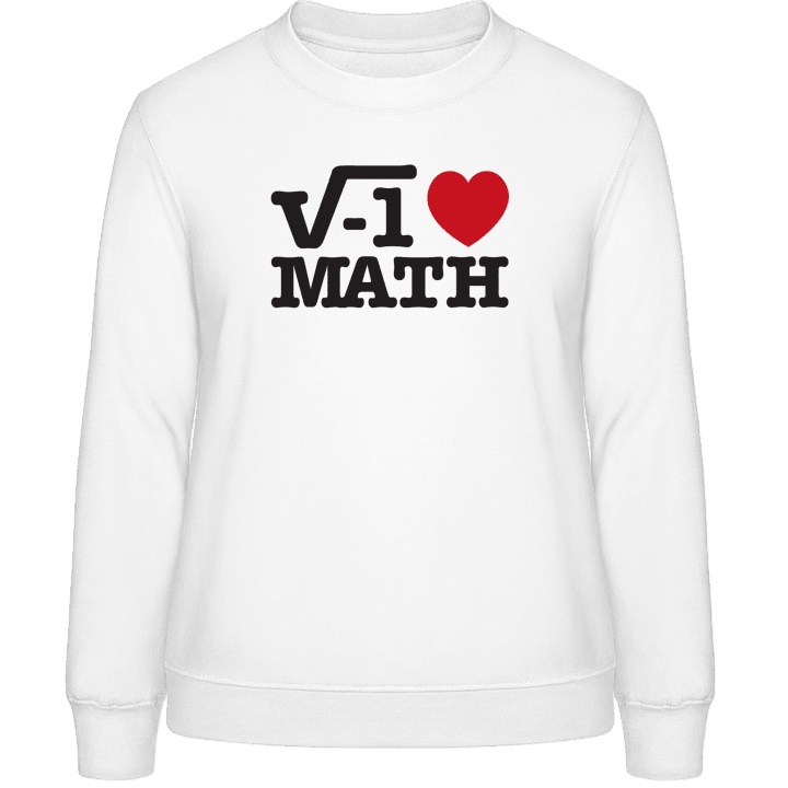I Love Math Vrouwen Sweatshirt 0 image