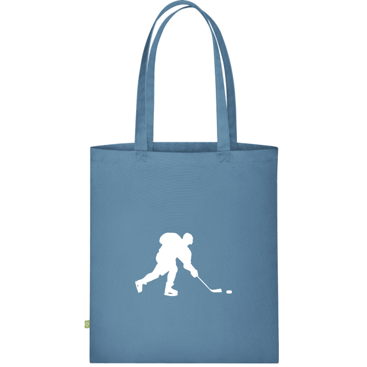 Ice Hockey Player Silhouette Stofftasche contain pic