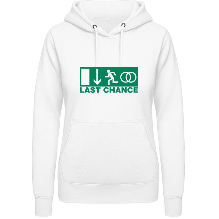 Last Chance Vrouwen Hoodie contain pic