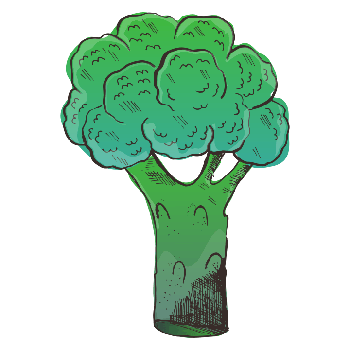 Broccoli Felpa con cappuccio per bambini 0 image