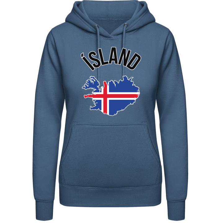 ISLAND Fan Hættetrøje til kvinder 0 image