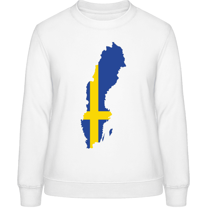 Sweden Map Felpa donna contain pic