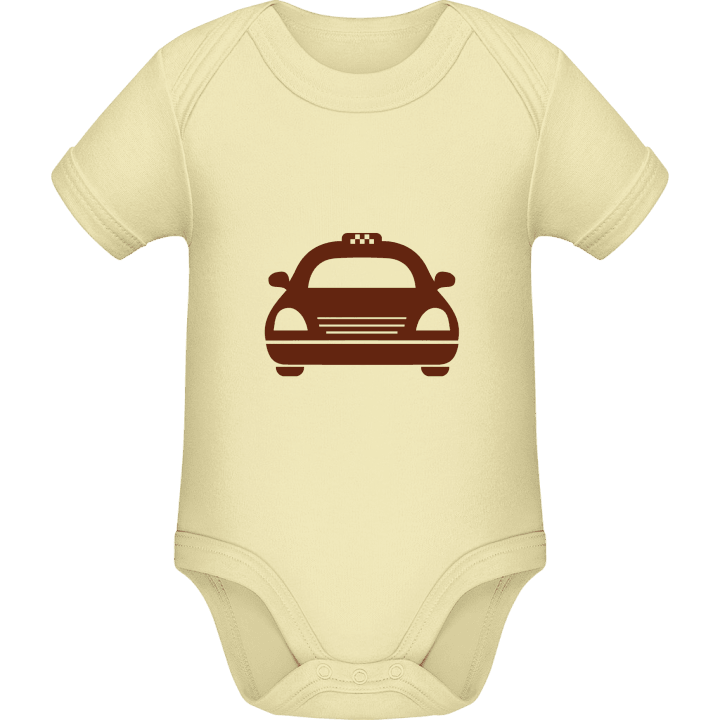 Taxi Cab Baby Romper 0 image