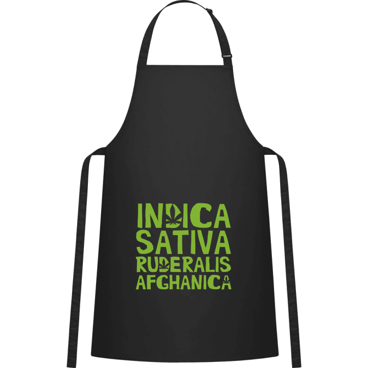 Indica Sativa Ruderalis Afghanica Förkläde för matlagning contain pic