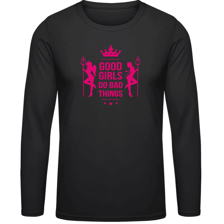 Good Girls Do Bad Things Crown Langarmshirt 0 image