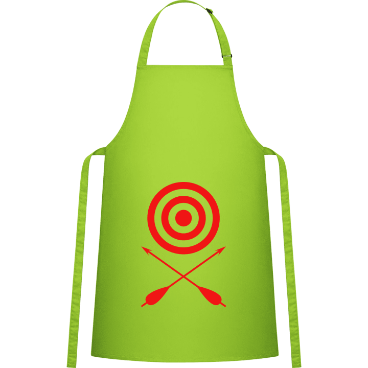Archery Target And Crossed Arrows Delantal de cocina contain pic