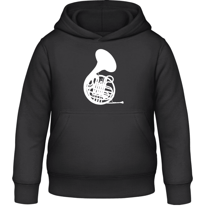 French horn Kids Hoodie contain pic