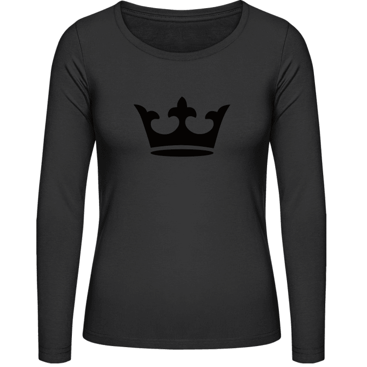 Crown Silhouette Vrouwen Lange Mouw Shirt 0 image