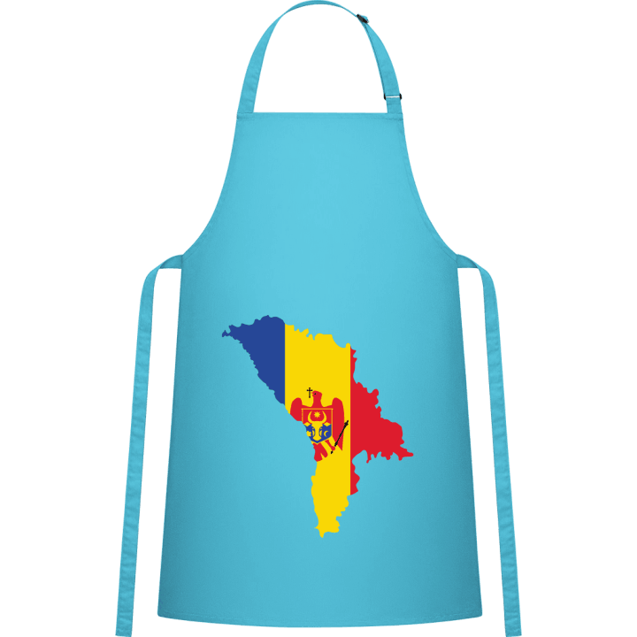 Moldova Map Crest Förkläde för matlagning contain pic