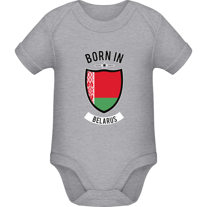 Born in Belarus Baby Strampler contain pic