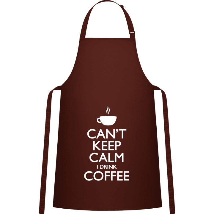 Can´t Keep Calm I Drink Coffee Förkläde för matlagning contain pic