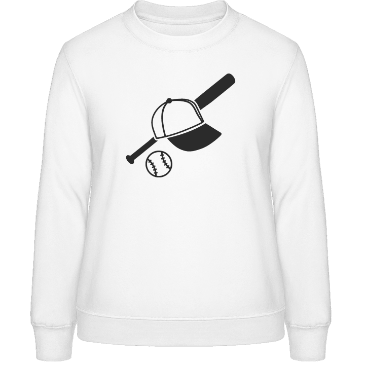 Baseball Equipment Frauen Sweatshirt contain pic