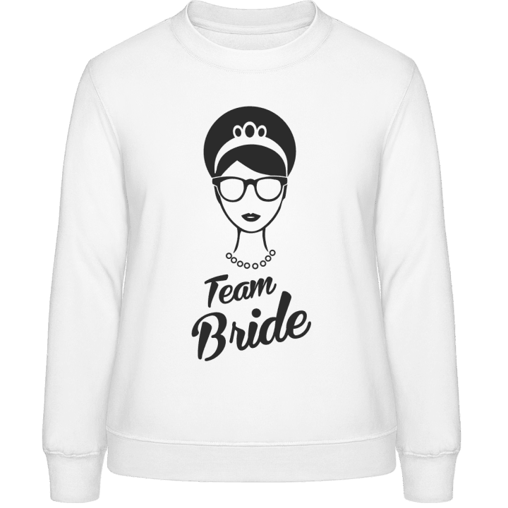 Team Bride Nerdy Sweatshirt för kvinnor contain pic