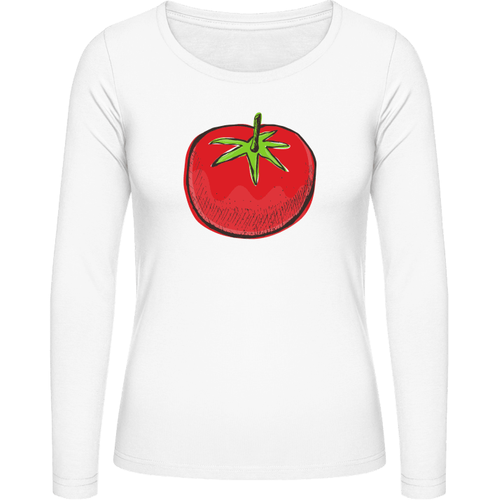 Tomato Camisa de manga larga para mujer contain pic