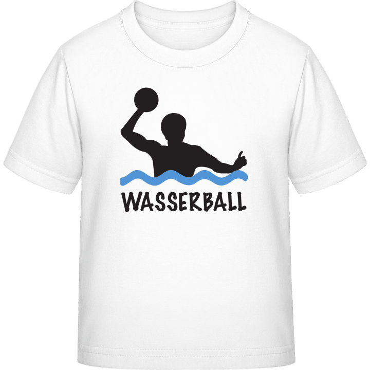 Wasserball Silhouette Kinder T-Shirt contain pic