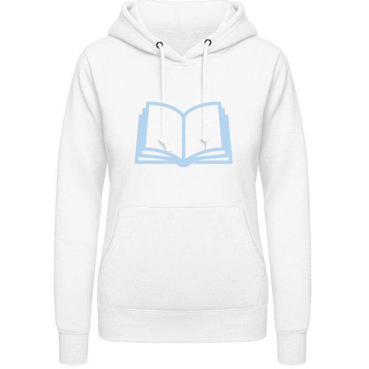 Open Book Icon Vrouwen Hoodie contain pic
