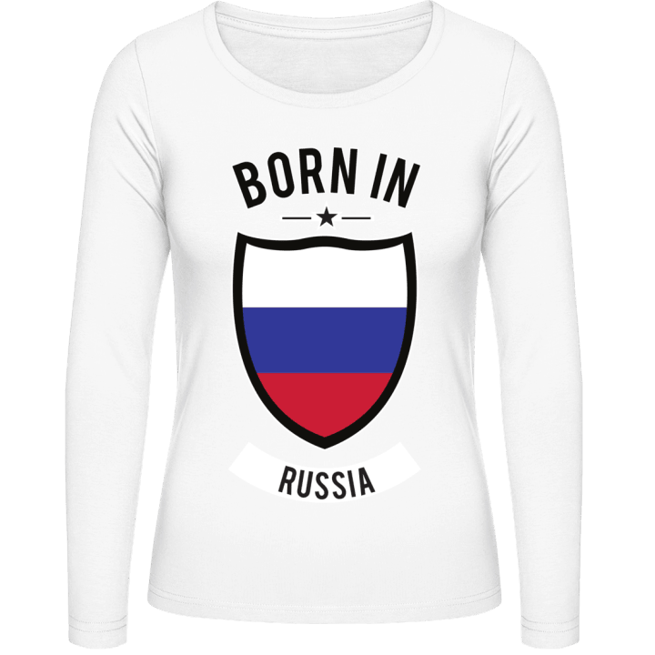 Born in Russia Vrouwen Lange Mouw Shirt 0 image
